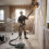 Living And Home 810W Electric Drywall Sander with Vacuum Dust Collection 2