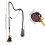 Living And Home 810W Electric Drywall Sander with Vacuum Dust Collection 6
