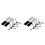 2set Suitable for  Sweeping Robot Accessories M201 / T700 / M500 / 501 Side Brush Filter Screen 1