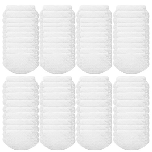 80PCS Replacement Disposable Mop Cloths for  Deebot Ozmo 950 920 905 Rags Robotic Vacuum Cleaner