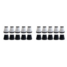 10 Pack Ersatz Filter Kompatibel für Scorpion Hand Vakuum Staubsauger Style F117,Vergleich mit Teile AD40117