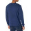 Hanes Men Long Sleeve Shirt, 2 Pack (M) Navy 2