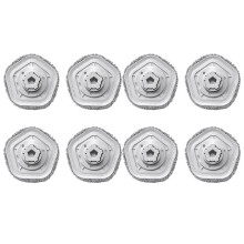8 Pièces Séries Chiffon de Vadrouille pour Bot W10 Balayage Robot Aspirateur Pièces de Rechange
