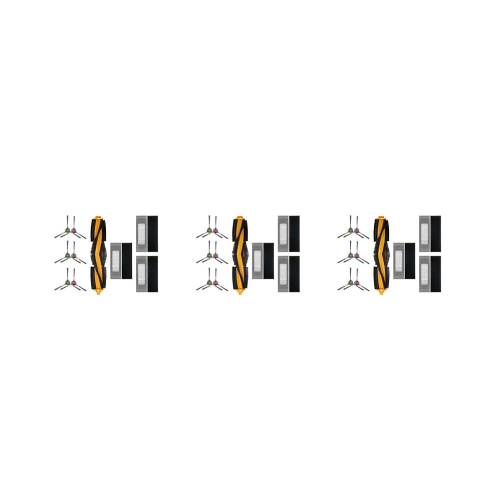 Semoic 3 Set Suitable For Deebot Ozmo T8 T9 T8 Aivi Vacuum Cleaner Accessories Roller Brush Filter Brush