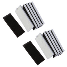 New 10Pcs Sponge + 10Pcs Hepa Filter for Replacement Chuwi A4 Robot Vacuum Cleaner