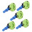 5pcs 3 Inch Concave Vacuum Cup 75mm Heavy Duty Hand Pump Suction Cup with M6 Threaded Stud 1