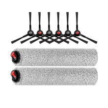 Compatible for Omni E28 / E25 Robot Vacuum Replacement Kit Side Brush Roller Mop Dust Bag Accessories