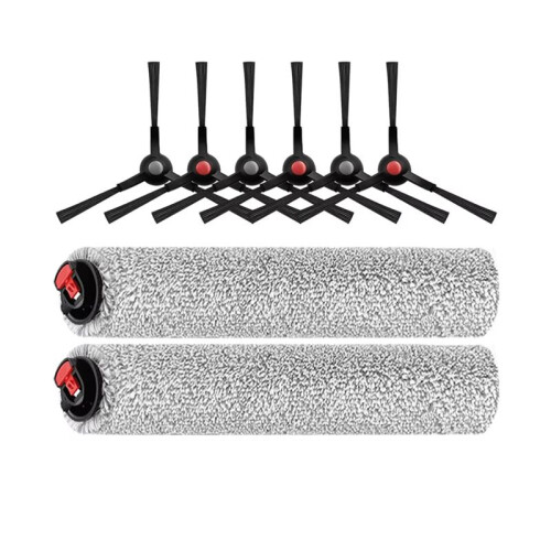 Compatible for  Omni E28 / E25 Robot Vacuum Replacement Kit Side Brush Roller Mop Dust Bag Accessories