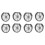 8PCS Suitable for Puppyoo Handheld Vacuum Cleaner T12 T12  Pro Pre-Filter Elements Accessories 1