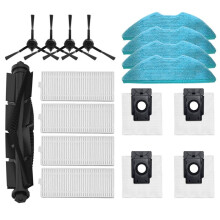Main Side Brush Mop HEPA Filter Dust Bag for Tapo RV10 / RV10 / RV20 Mop / RV20 Mop / RV30 / RV30