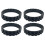 6St för  S5/T6/T7 Tillbehör  Walking Wheel Däck Hudbyte Robotdammsugare Delar 1