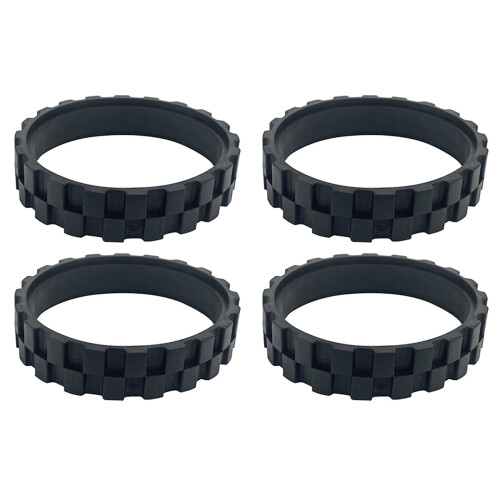 6St för  S5/T6/T7 Tillbehör  Walking Wheel Däck Hudbyte Robotdammsugare Delar
