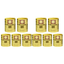 Paquete de 10 Bolsas de Filtro de Polvo para Aspiradora para Aspiradoras En Seco Y Húmedo de 5-8 Galones, 90661 906-61 9066100 90671 9067100,