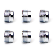 6X Din to Yoke Insert Tank Valve Adaptor Converter Scuba Diving Viton O-Rings A Clamp Convertor Tech Kit
