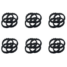 6X 4Pcs Tires for Robot Vacuum Cleaner Wheels Series 500 600 700 800 I7 S9 Wheel Replacement Parts