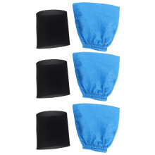 3X Sacchetti Filtro in Tessuto Filtro in Schiuma Umida e Secca per MV1 WD1 WD2 WD3 Sacchetto Filtro per Aspirapolvere Parti per Aspirapolvere