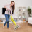 12 Pack Microfiber Mop Cloths Compatible with  EasyFix SC2, SC3, SC4, SC5 Steam Cleaners 6