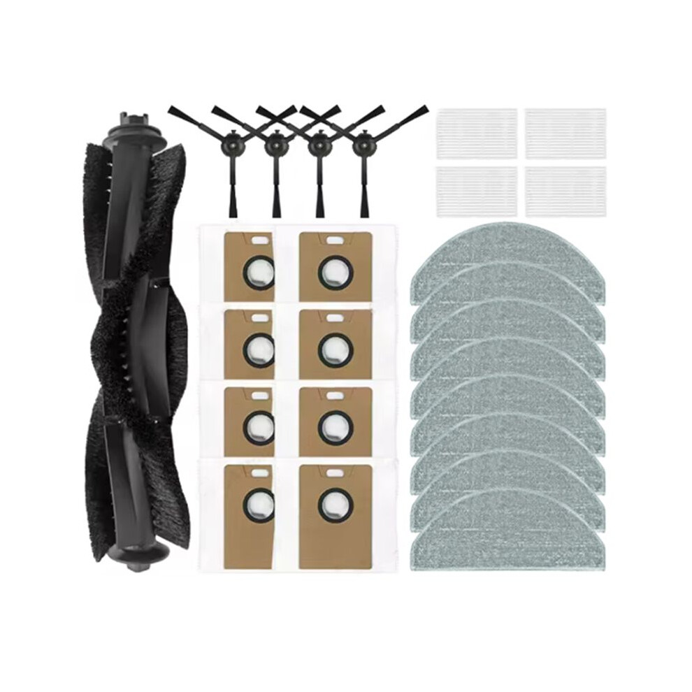 25Pcs For Lydsto R1 / R1d Miwhole M9 Lite, Eve Rook Spare Parts Vacuum Brush Mop Cloth Filter Dust Bag 6032827875633