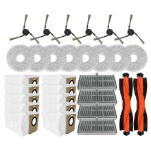 30PCS Vacuum Brush Filter Mop Cloth Dust Bag Kit Compatible with Mijia Omni M40 D110CN Vacuum Cleaner Replacement Parts