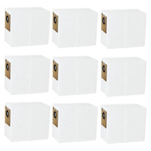 9Pcs Vacuum Dust Bags for M2 Pro/ M2S Pro Robot Vacuum Cleaner, Replacement Bag Attachment Kit