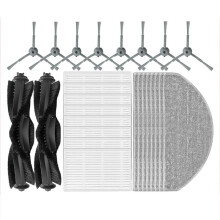 Fit for  V20, Vyzzle D10, Laresar L10, Lydsto R1D ,  Eve Rook S, MiWhole M9 Lite Part Brush Filter Mop