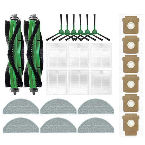 Roller Side Brush Mops Dust Bags Robot Vacuum for   Combo Essential/2 Essential, Vac 2 Essential/105