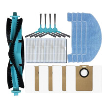 For Ultenic T20 Pro Vacuum Cleaner Replacement Parts Main Brush Side Brush HEPA Filter Mop Cloth Dust Bag