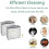 9pcs Filter Element for    504 Vac,for   Max 705 Vac Vacuum Cleaner,Replacement HEPA Filters 3