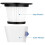8 Set Replacement Filters Strainer Screen for Moosoo K17 Cordless Vacuum Cleaner Replace Filter Parts 2
