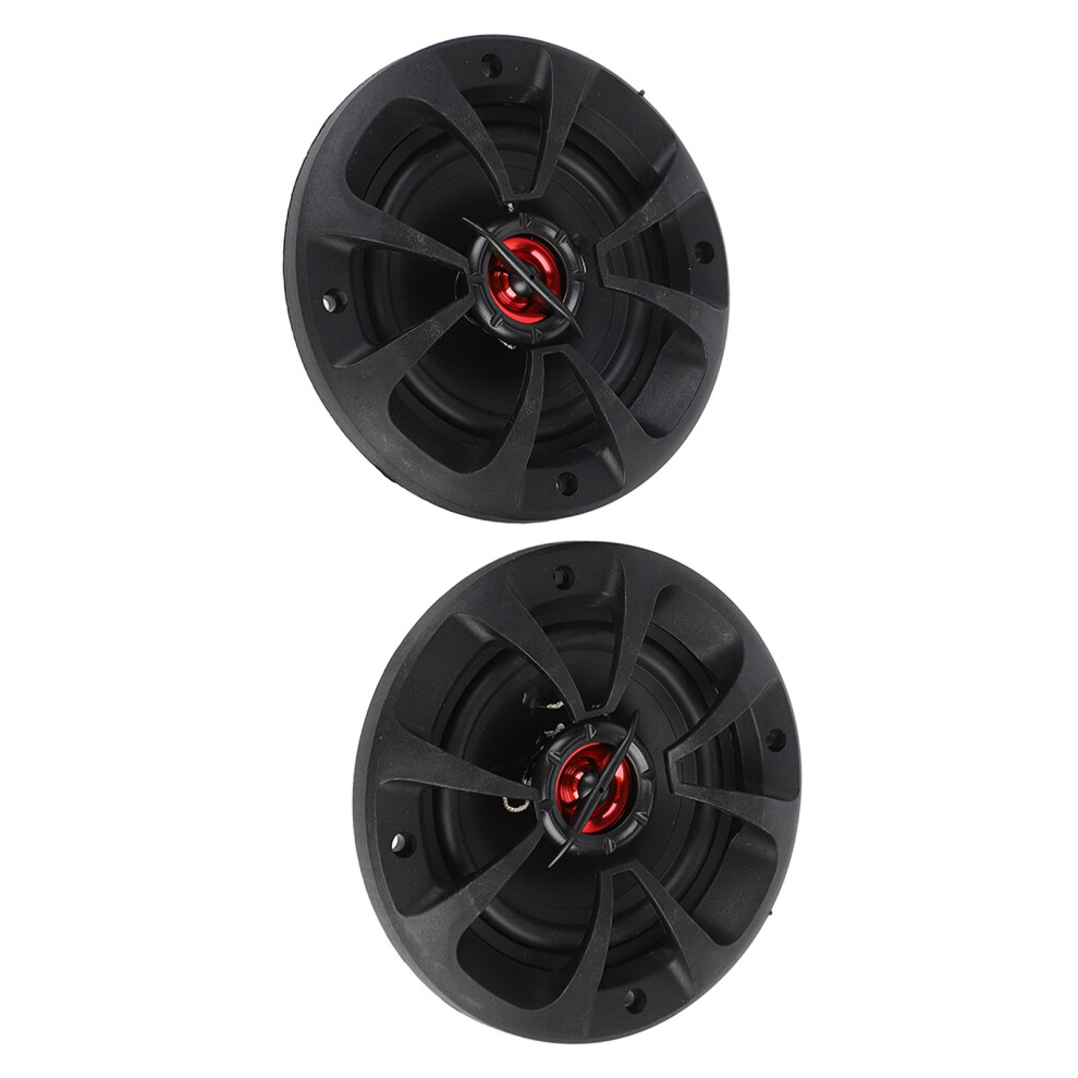 4 Inch Coaxial Car Speakers 80W Stereo Sound 4Î© High Fidelity 8741385696878