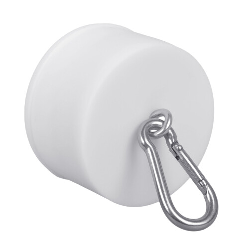 Flag Display Weight Magnetic Holder Flying Correctly-White