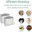 12pcs Filter Element for    504 Vac,for   Max 705 Vac Vacuum Cleaner,Replacement HEPA Filter 3