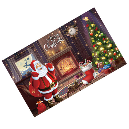Christmas Backdrop Decorative Cloth 70.8x43.3Inch Polyester-1