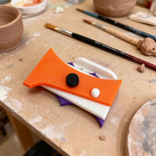 Pottery Sculpting Tool Set Includes Organiser Bracket Clay 1