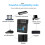 USB 4-Channel Sound Mixer with BT, 48V Phantom, 25W 4