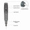 Mini perceuse sans fil 5 vitesses gris 2000mAh 18x2.7cm 4