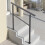 Living And Home 67cm Outdoor Carbon Steel Step Handrail Railing Kit 1