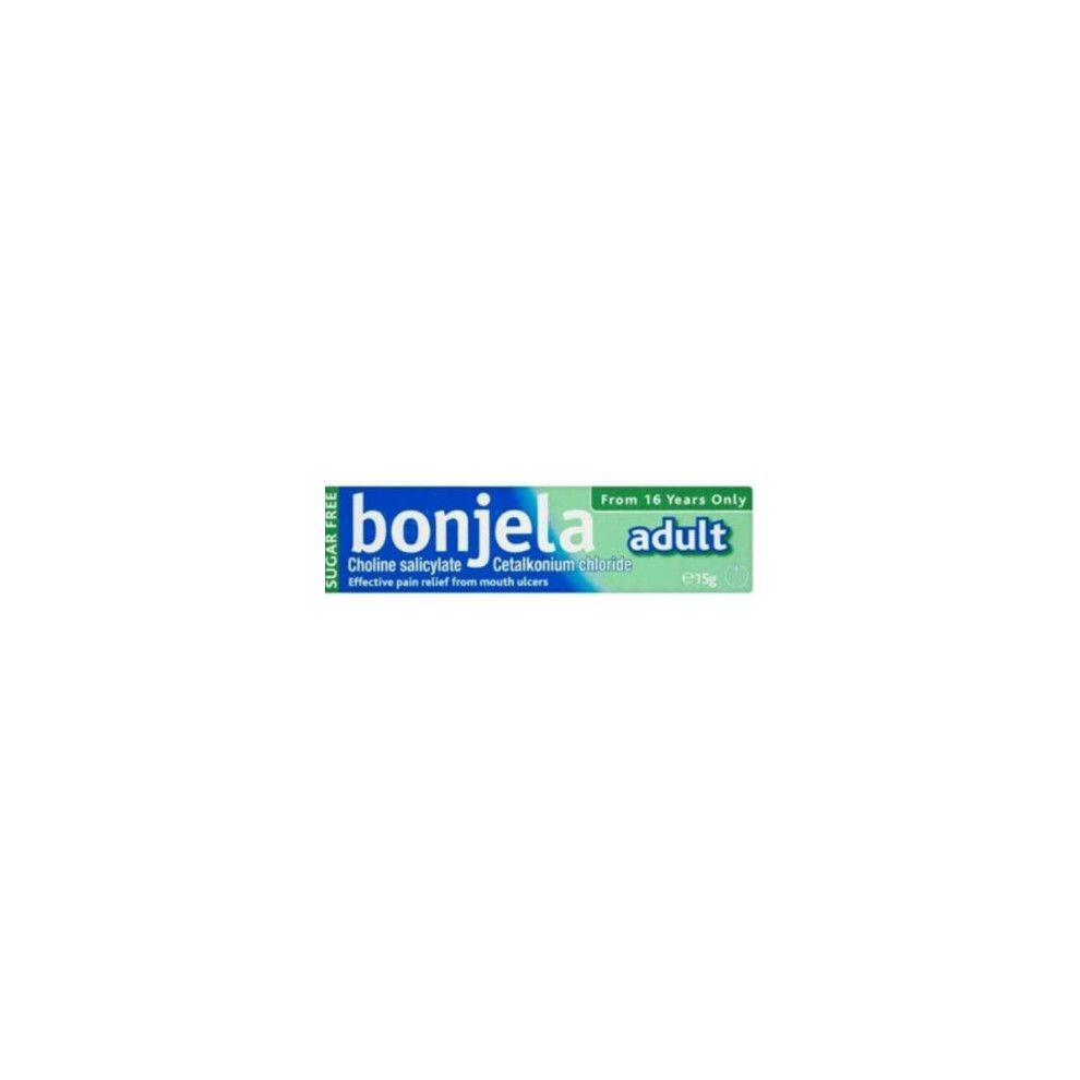 Bonjela Gel Tube | Oral Pain Relief Gel for Mouth Ulcers & Gum Soreness | Soothes Irritation & Inflammation - 15gm