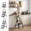 Living And Home Anti-Slip 2 Step Ladder with Wide Pedals 4