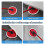 6 Pcs Mop Replacement for Vileda Clean Spin Mop  Refills Washable  Mop for Cleaning Floor Grey 5