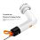 Electric Cleaning Brush Multi-Function Home Kitchen Pot Scrubber Handheld Automatic Cleaning Brush White 5