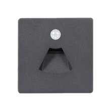 3W LED Motion Sensor Night Light LED Embedded Stair Step Waterproof Light with Motion Sensor for RV Boat Ship Trailer,B