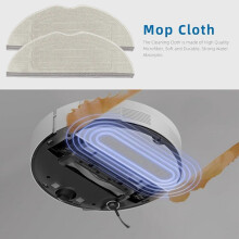 Mop Cloth Pads for Mova S10/Trouver S10/Mova S10 /Trouver S10 Spare Parts 12PCS