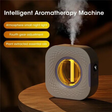 Slimme Aroma Diffuser Luchtreiniger Digitaal Display Plantaardige Etherische Oliën 4 Versnellingen Wandmontage Tafel USB-Oplaadfunctie