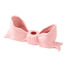 Ceramic Bow Candle Holder Elegant Bow Knot Ceramic Candle Holders for Home Wedding Decor Table Centerpiece