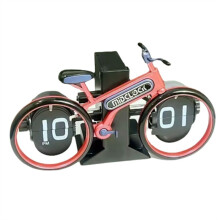 MIDCLOCK Automatische Flip Klok Retro Woonkamer Decoratie Fiets Flip Klok Thuis Klok Desktop Mode Slinger Horloge