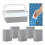 6 PCS Handheld Pool Pumice Stones Pool Clean Block with Handle for Swimming Pools Spa Tile 2