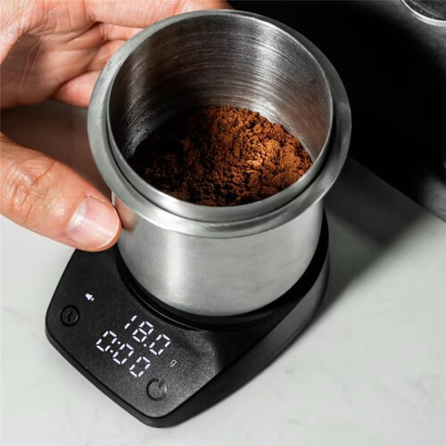 Electronic Espresso Scale - High Precision, LED Display, Portable Coffee Scale, 0.1g Accuracy