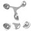 Sturdy Anemometer Cup Wind Measurement Cup Wind Speeds Meter Wind Gauge Cup Wind Speed Sensor 8
