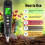 LCD Digital Soil Tester 0.00-10.00mS/cm Soil EC Meter Handheld EC/TEMP 2-in-1 Soil Detector ATC Temp Detection 5